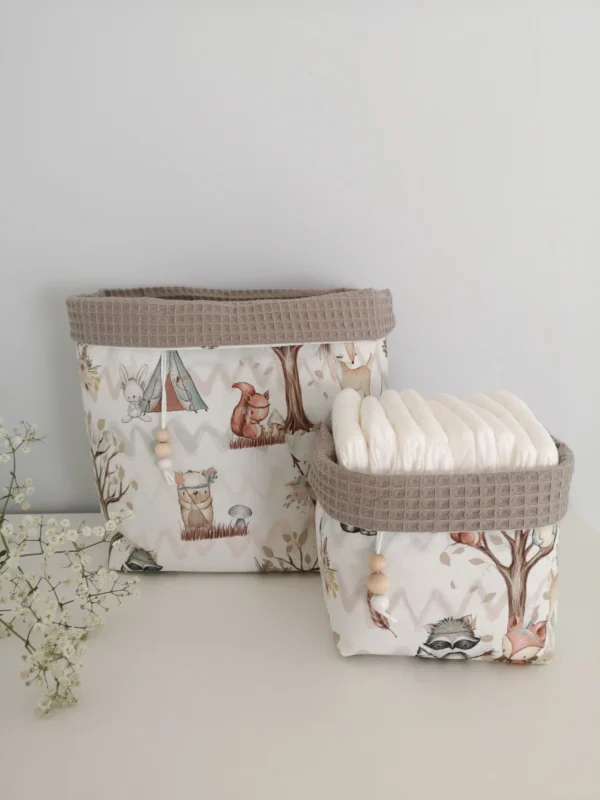 Cesta textil “Organízame”